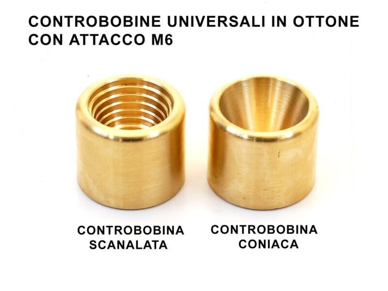 OMV CONTROBOBINA SCANALATA O LISCIA CONICA MULTICALIBRO