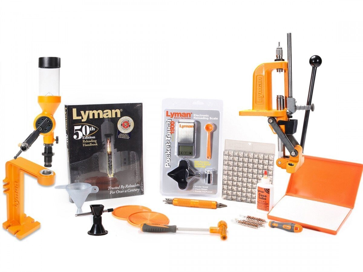 LYMAN Kit Pressa Brass Smith Victory Press Reloading Kit #7810360