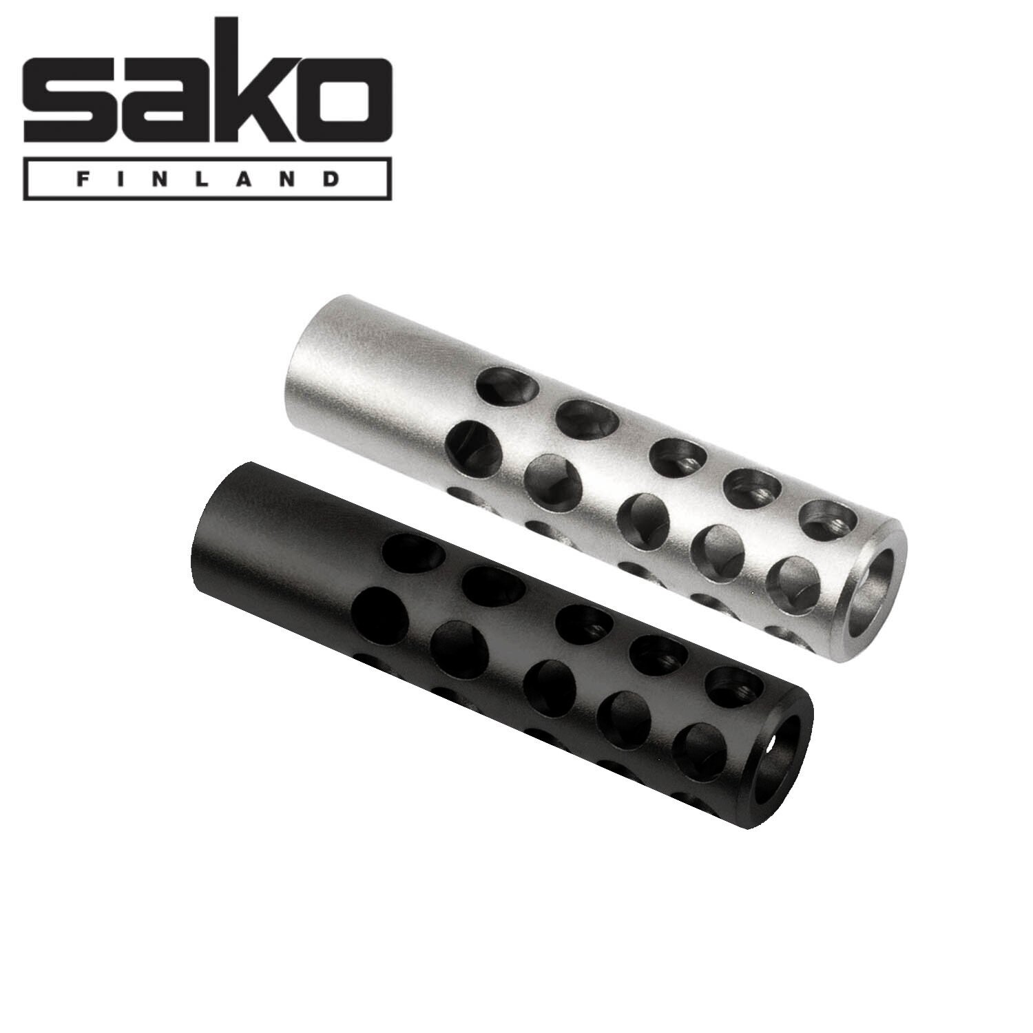FRENO DI BOCCA SAKO /TIKKA  MUZZLE BRAKE  M14X1 (ADATTO ALLE VERSIONI CANNA LEGGERA)  BRUNITO