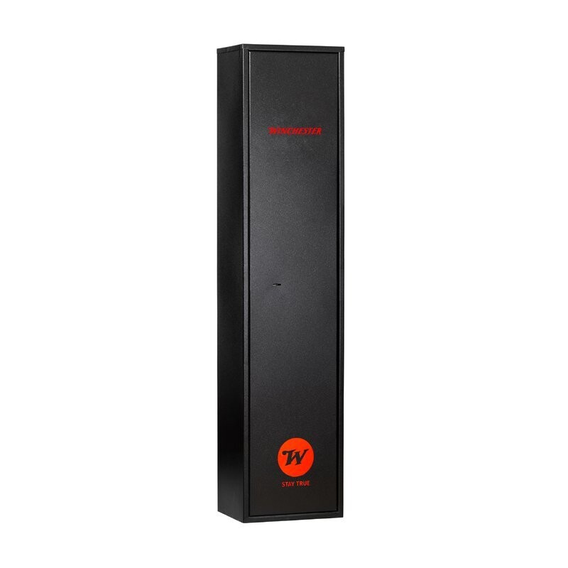WINCHESTER RANGER 5 Cassaforte per 5 armi Key Lock Texture Black Armadio Blindato per armi