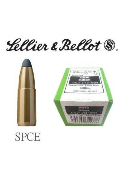 SELLIER & BELLOT PALLE CAL.30 GR 180 SPCE CF. 100 PZ