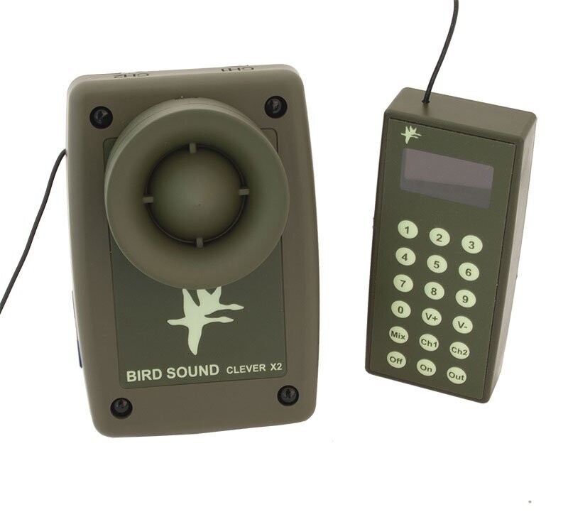 BIRD SOUND Clever X2 Plus Richiamo 100 canti Hd con telecomando 100 mt
