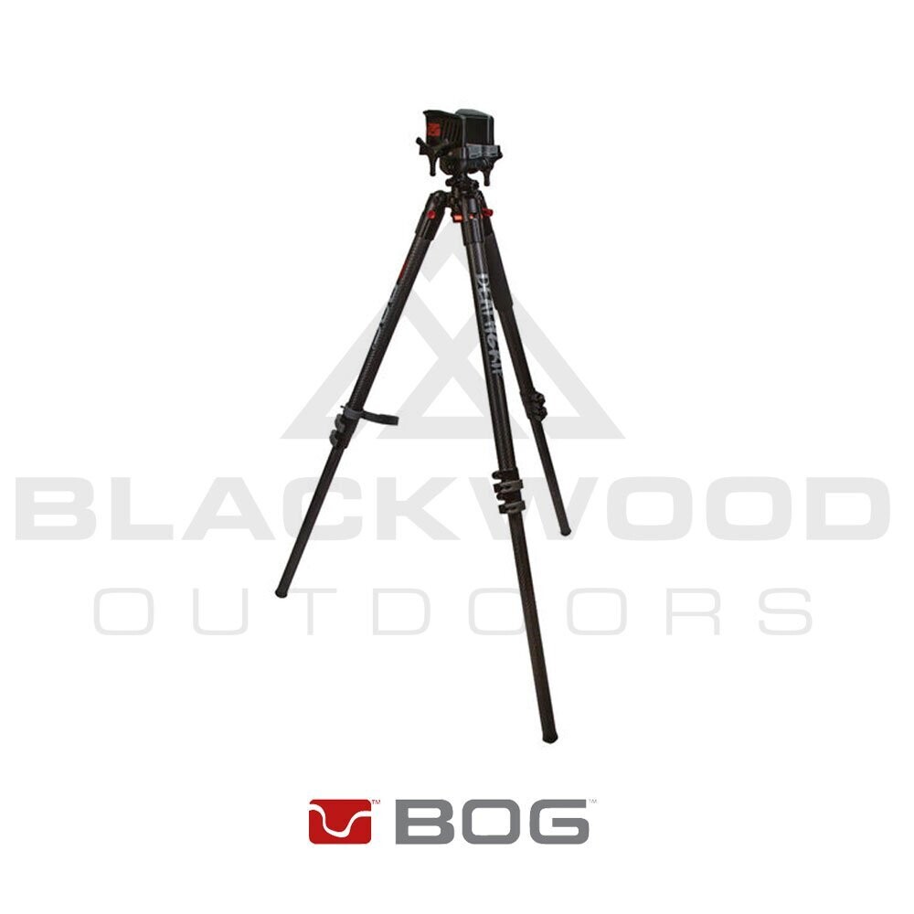 TRIPODE BOG DEATH GRIP CARBON FIBER CLAMPING TRIPOD