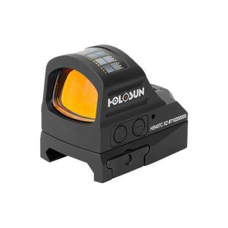 Holosun Red Dot Micro HS407C ELITE -  X2 SOLAR - GREEN/VERDE