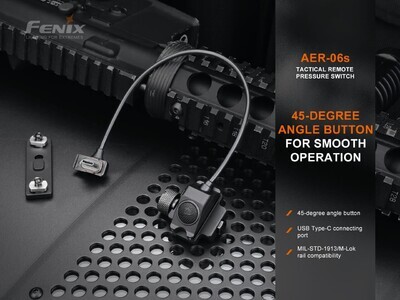 Fenix - Controllo remoto AER06S per torcia tattatica FNX GL19R