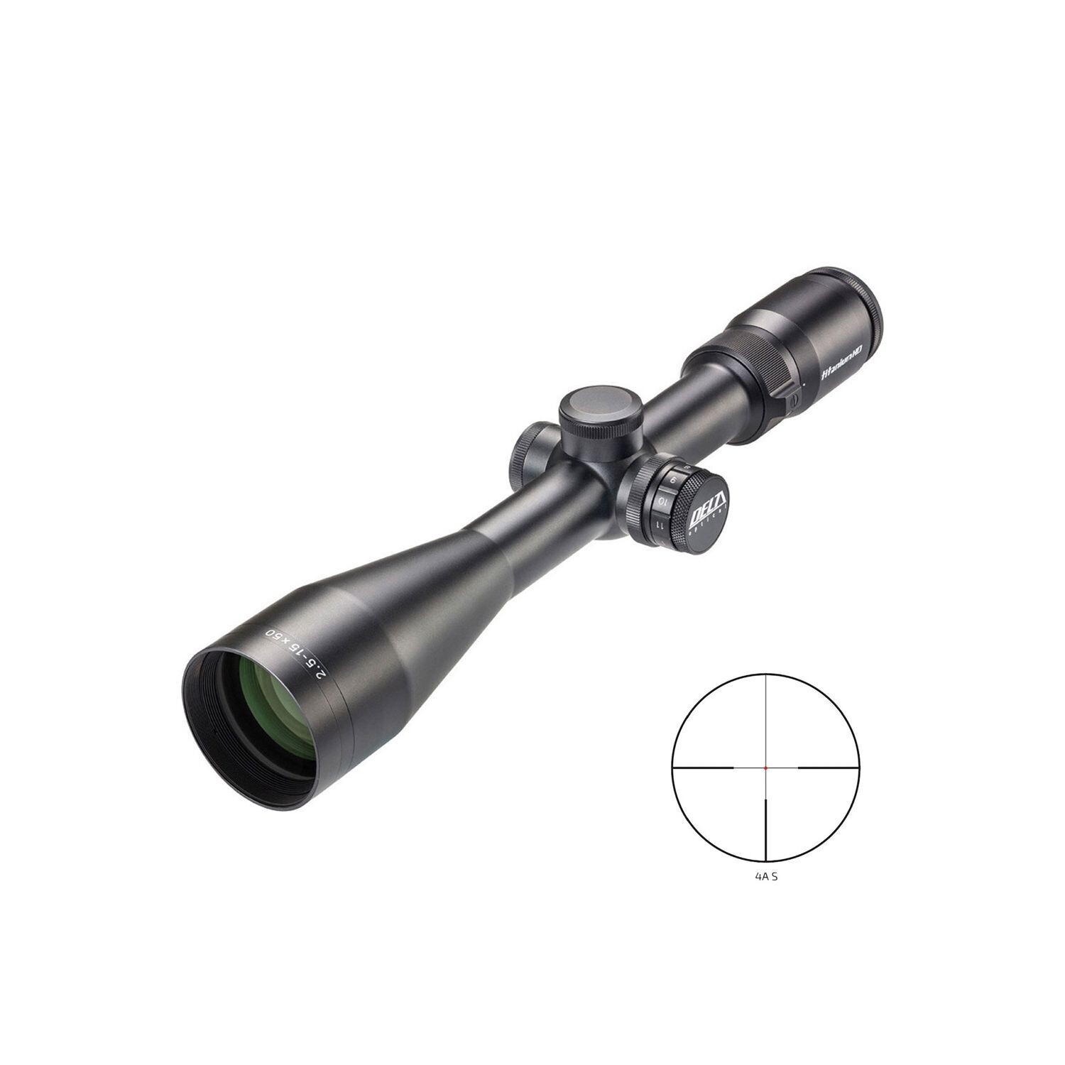 DELTA OPTICAL TITANIUM  HD 2.5-15X50 SF RET. 4A-S Illuminato