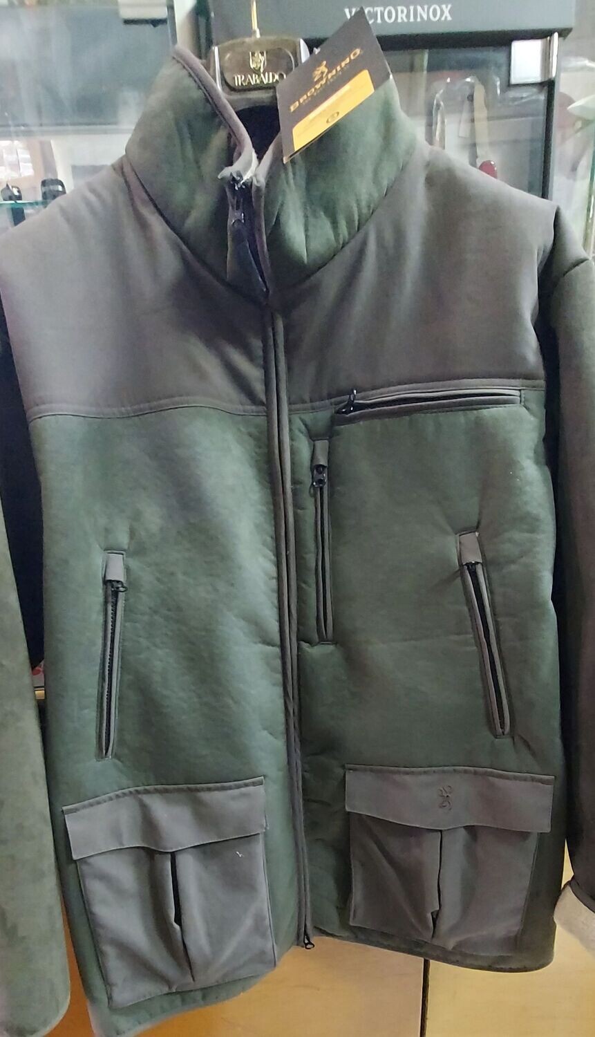 Browning giacca Silence colore verde e marrone