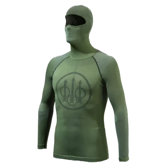 BERETTA Body mapping Xwarm long sleeves hodded t - shirt