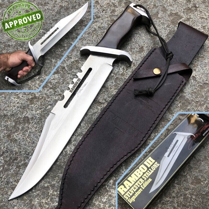 Hollywood Collectibles Group - coltello Rambo III -  - Sylvester Stallone Limited Edition -