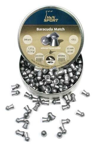 H&N DIABOLO BARACUDA MATCH CAL.5.5 1.37G(200 PZ)
