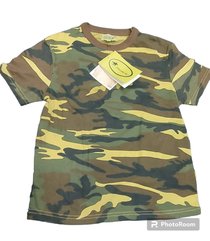 FOLLOW ME T-Shirt Bambino Woodland