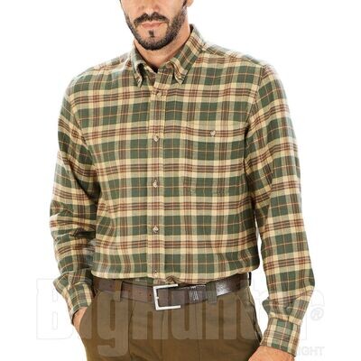 Camicia Beretta Heavy Flannel Green & Beige