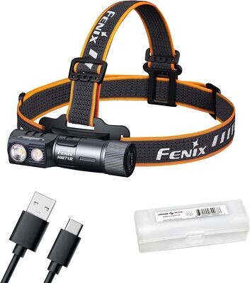 Fenix HM71R LAMPADA FRONTALE , 2700 Lumen Super Bright USB-C Ricaricabile