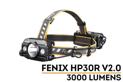 Fenix HP30R V2.0 - Lampada frontale rechargeable 3000 lumens