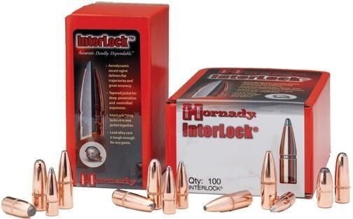 HORNADY INTERLOCK 3033 Palle BTSP Cal.30.308'' 150grs Conf. da 100 palle