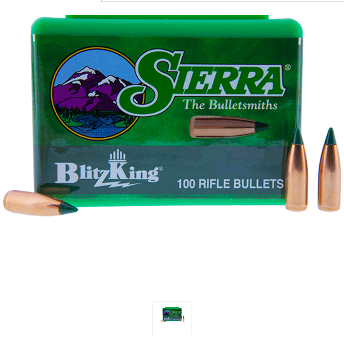 SIERRA PALLE 224" 50GR BLITZKING GREEN 100PZ.