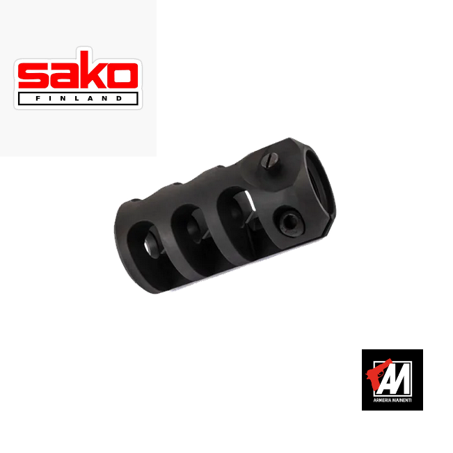 Freno di bocca Military Sako - M18 brunito diam. 22mm