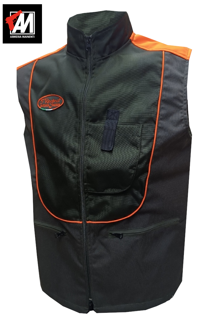 Gilet 5ª Regina K12y Aries in Cordura e Kevlar antistrappo antispino NEW