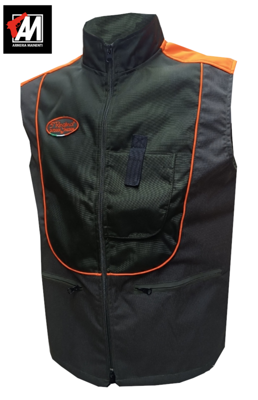 Gilet 5ª Regina K12y Aries in Cordura e Kevlar antistrappo antispino NEW