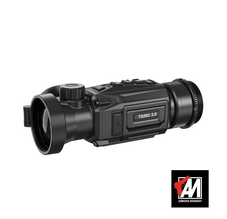 USATO: HIKMICRO THUNDER TQ50  CR 2.0 - 50 mm  TERMICO  CLIP ON + OSSERVAZIONE COME NUOVO!!
