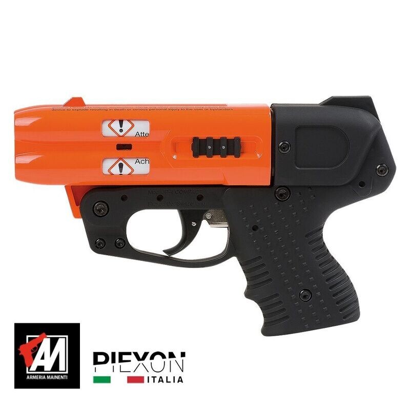 PIEXON JPX4 Compact - PISTOLA DIFESA (Ricaricabile - 4 colpi inclusi) SPRAY URTICANTE  Libera vendita Libero porto