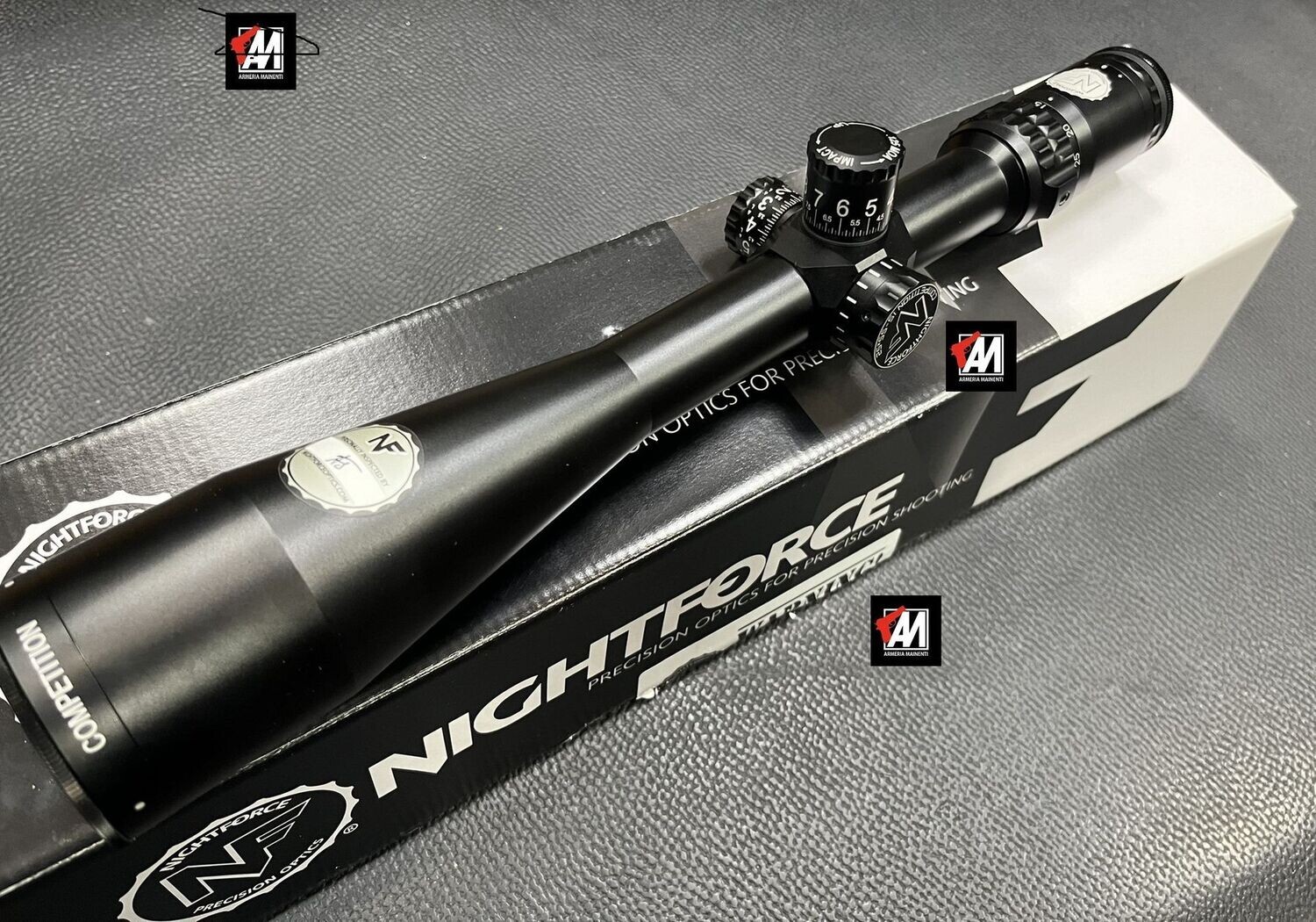 USATO: NIGHTFORCE  15-55X52 RETICOLO FCR-1 - .1125 BK PERFETTO MAI MONTATO!!