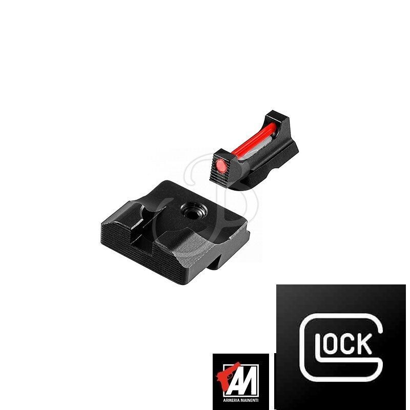 TRUGLO – SET MIRE FIBRA OTTICA ROSSA GLOCK-LOW