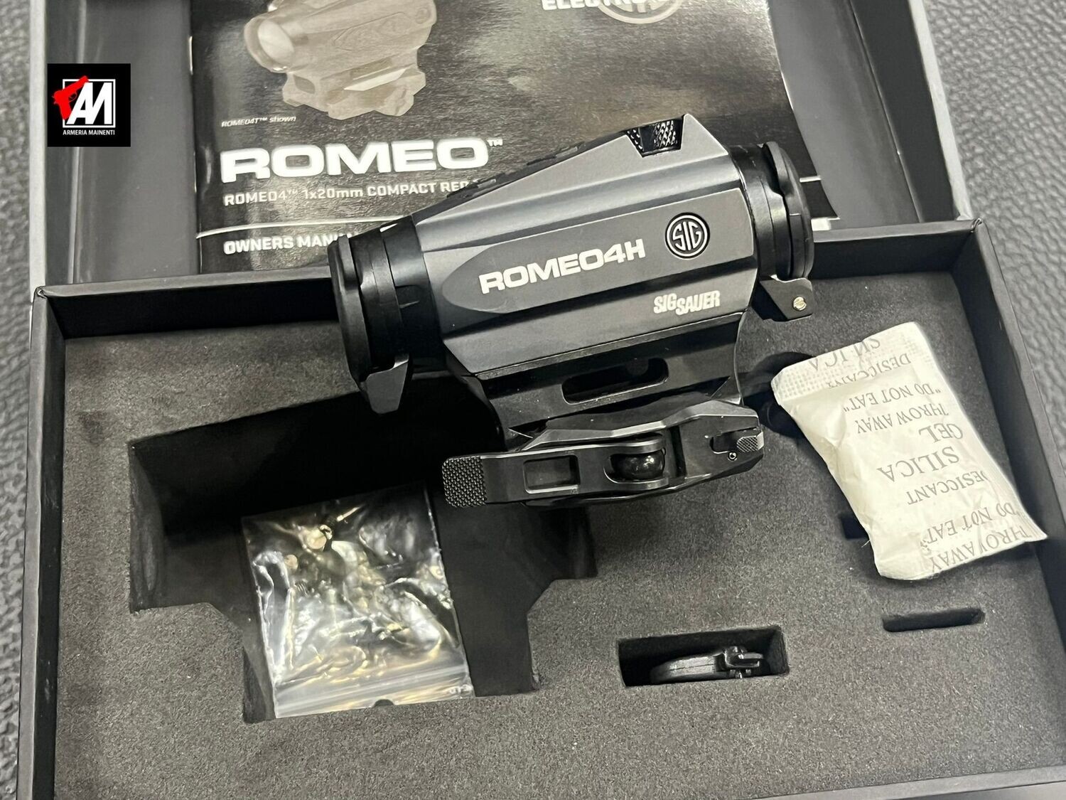 USATO: SIG SAUER RED DOT ROMEO 4H - MULTIDOT 2 MOA CON SGANCIO RAPIDO OTTIMO STATO
