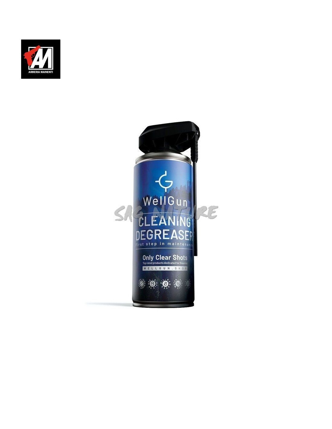 WELLGUN Sgrassatore Detergente - 400 Ml -