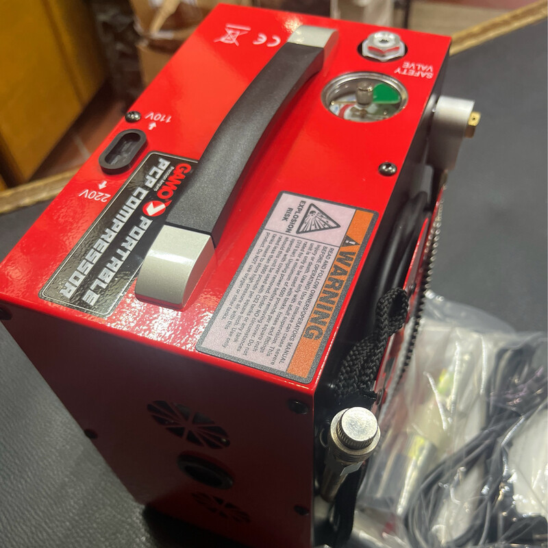 GAMO COMPRESSORE PORTATILE RICARICA PCP VENTOLA 
