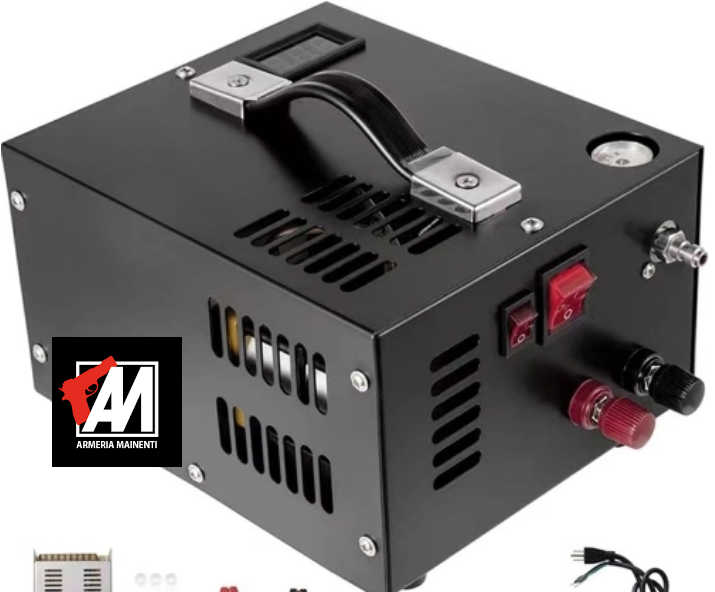 COMPRESSORE TUXING PORTATILE 12V OIL FREE RICARICA CARABINE PCP