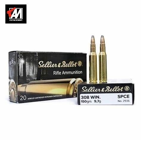 SELLIER & BELLOT  COLPI  308 WIN SPCE 180 GR CF. 20 PZ