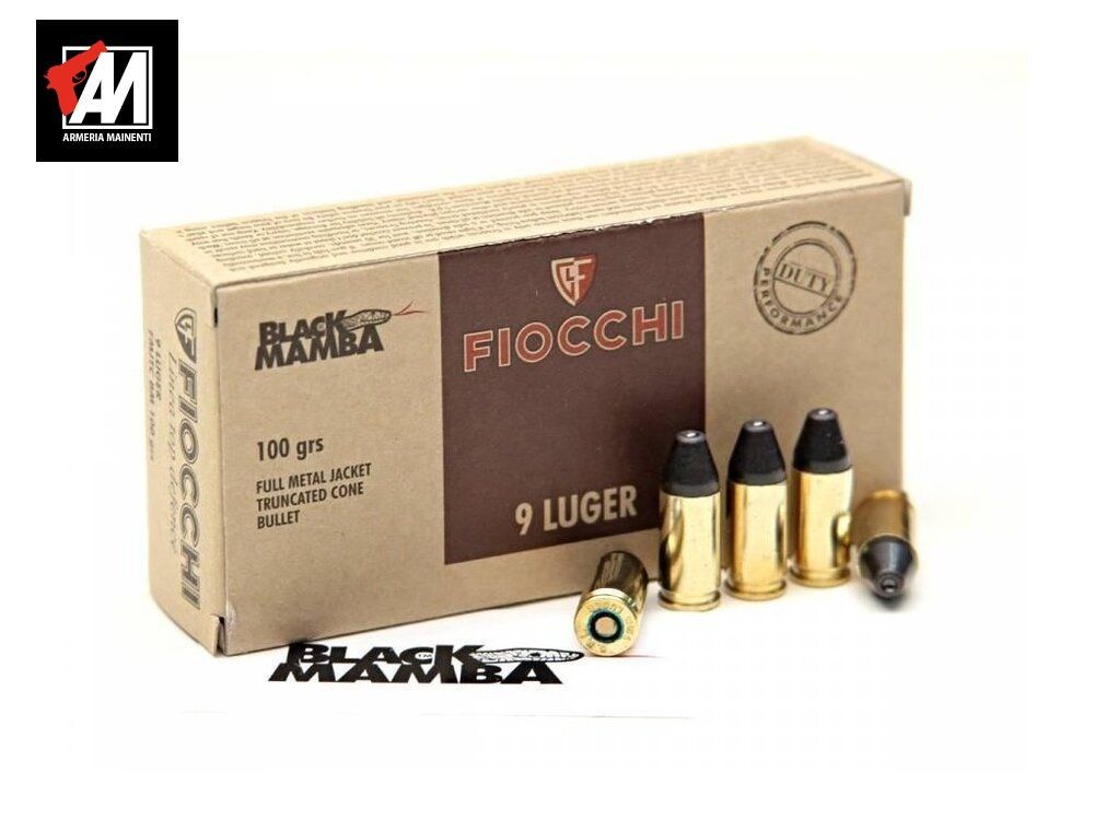 FIOCCHI BLACK MAMBA  COLPI VARI CALIBRI (SCEGLI CALIBRO)