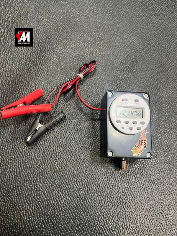 QUAGLIAIA 12V C0N TIMER  DIGITALE  SD CARD SENZA TROMBA