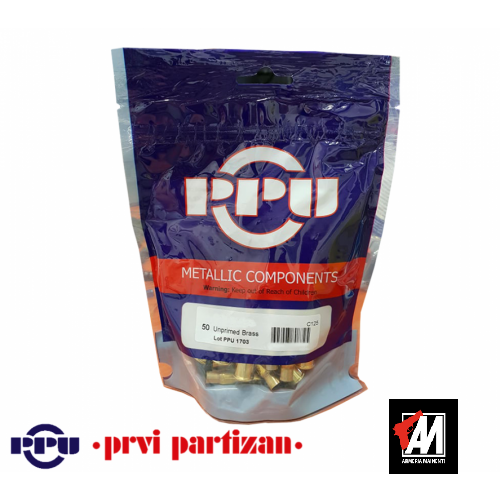 PPU BOSSOLI CAL. 9,3X62 CF. 50 PZ SENZA INNESCO