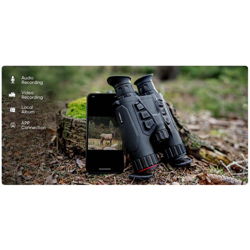 HIKMICRO Binocolo Termico-Digitale Habrok 4K HE25L