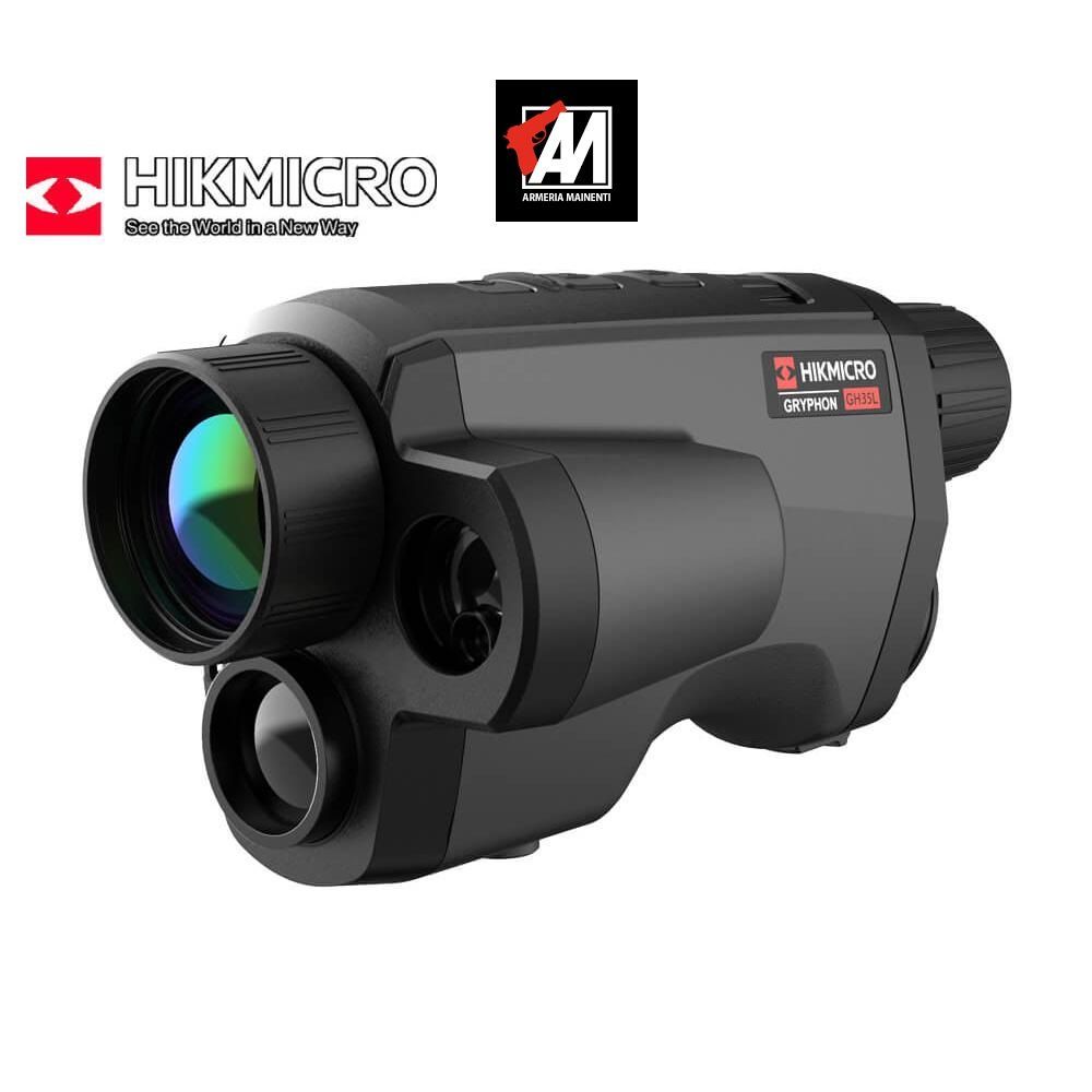 HIKMICRO GRYPHON LRF GH35L Monocolo THERMAL FUSION 16G SENS. 384X288  Oled Lens 35mm Telemetro