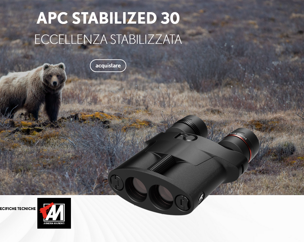 KITE OPTICS MOD. APC AA 18x50 BInocolo stabilizzato