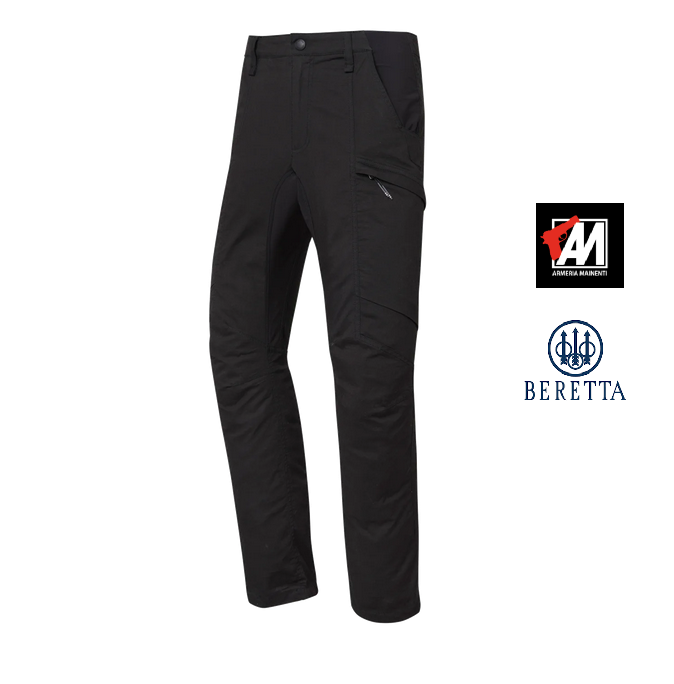 BERETTA PANTALONI Uomo LOWPRO PANTS BLACK COTONE ELAST. CU183T22600707
