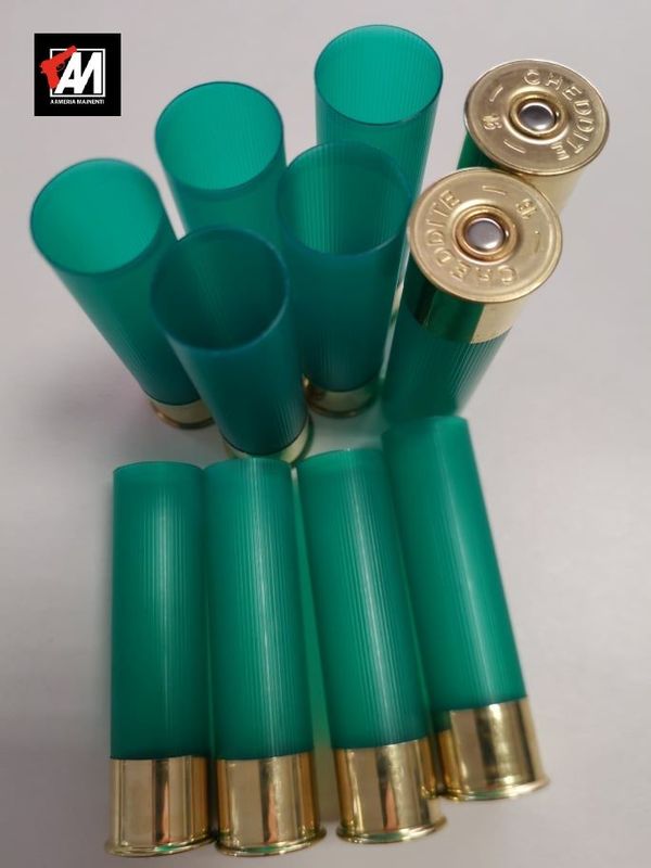 BOSSOLO FIOCCHI  CAL.16 T1 NEUTRO /VERDE INN. 616  70 MM CF. 100 PZ