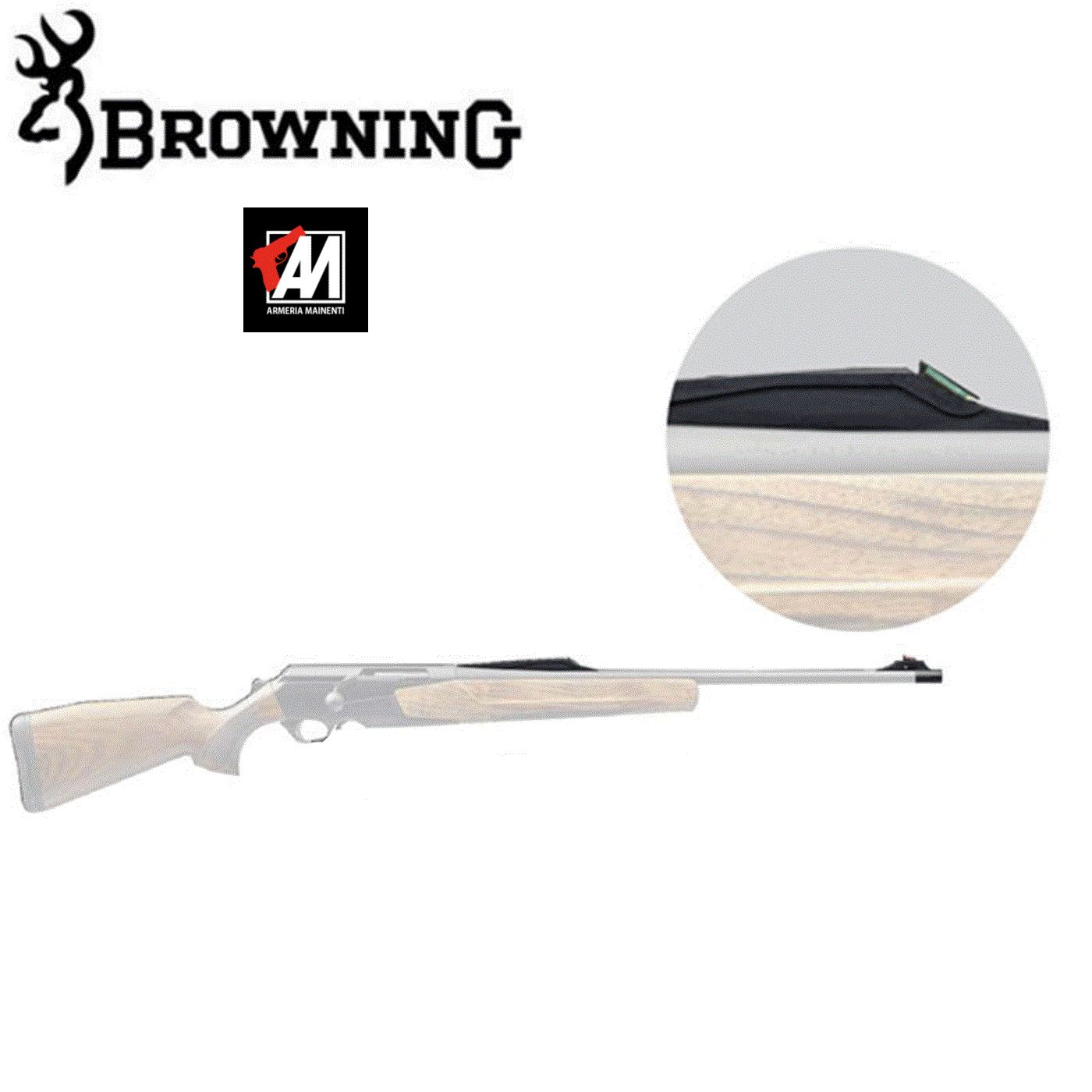 BROWNING SET MIRINI ANT/BINDELLINO MODULAR SIGHT PER BAR 4X- MARAL