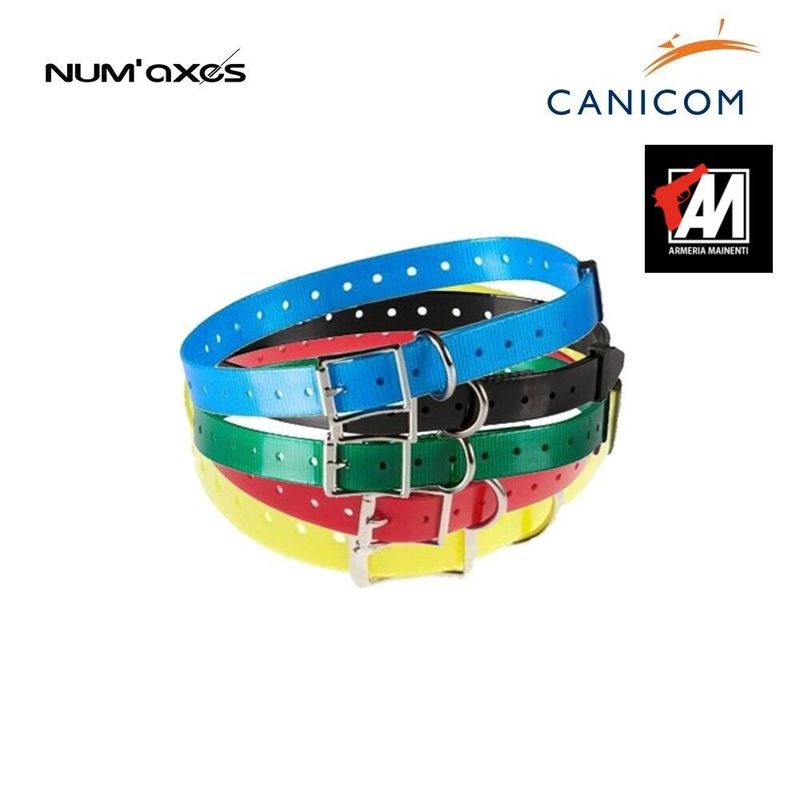 CANICOM CINGHIA/COLLARE BIOTHANE 18,5 MM VARI COLORI