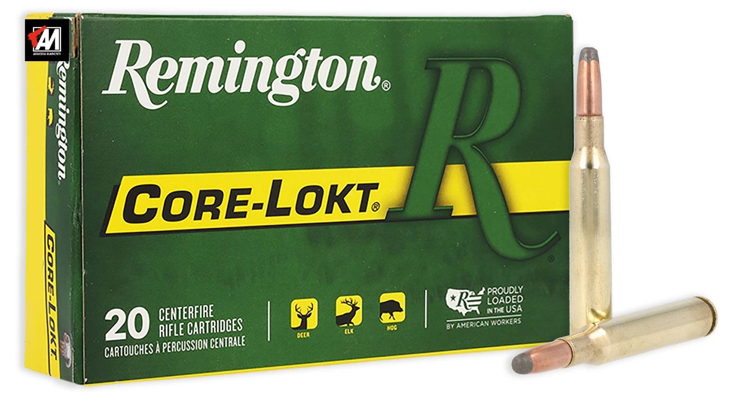 REMINGTON COLPI CARTUCCE CAL. 280 REM. 165 GRS CL-PTDSP CF. 200 PZ