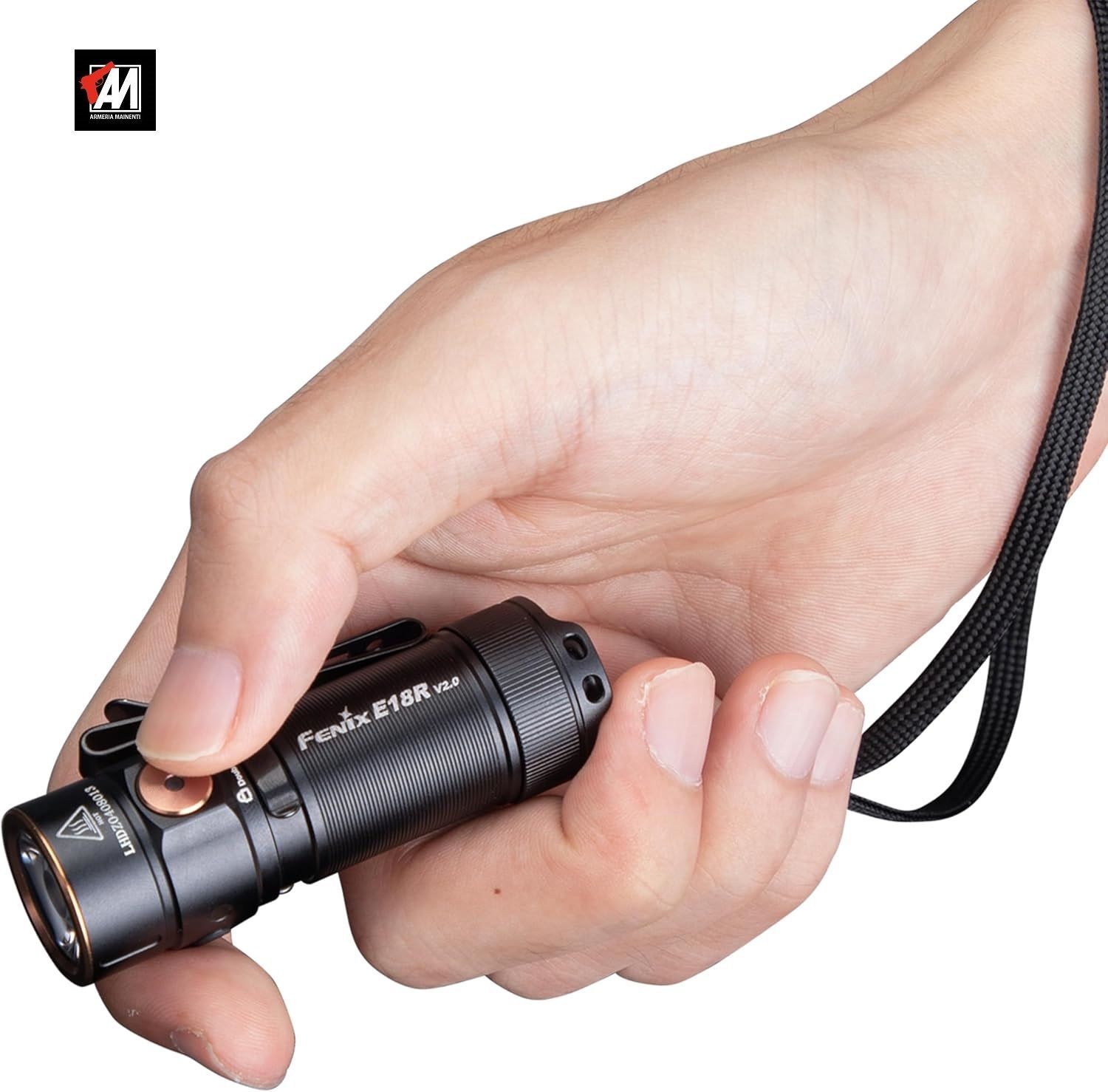 FENIX TORCIA TASCABILE E18R V2.0 COMPATTA 1200 LMS