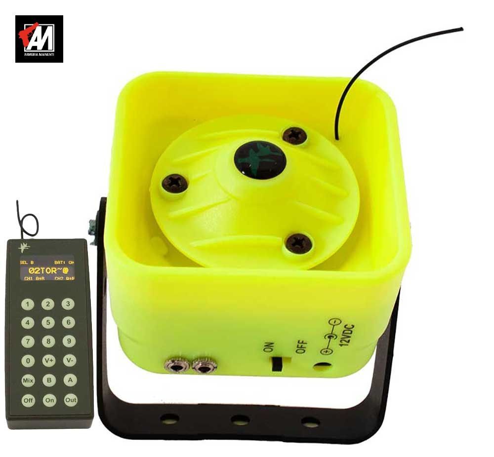 BIRD SOUND Scaccia Uccelli Timer 4 Timer con timer e telecomando