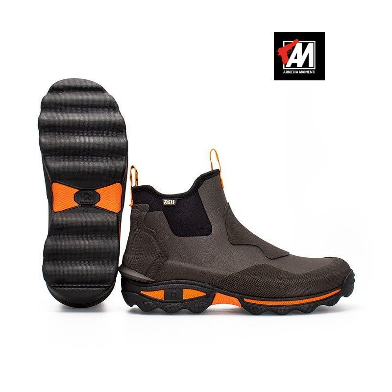 ROUCHETTE STIVALETTO GOMMA MOD. CLEAN WILD MARRONE