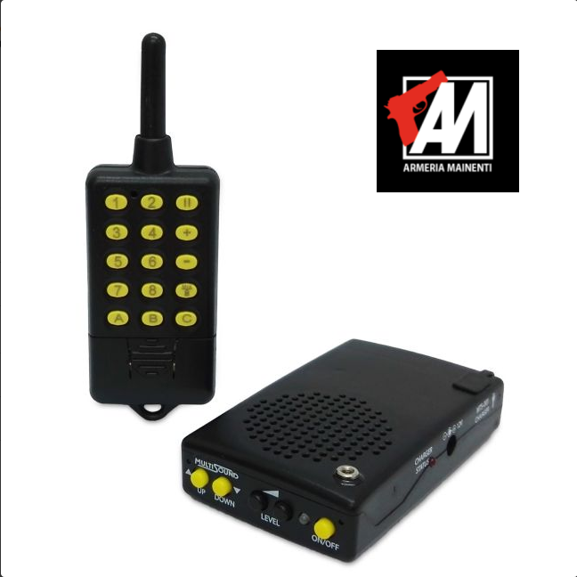 MULTISOUND RICHIAMO ELETTRONICO MICRO LIT-24TR 24 CANTI 24 CHIP AM-001