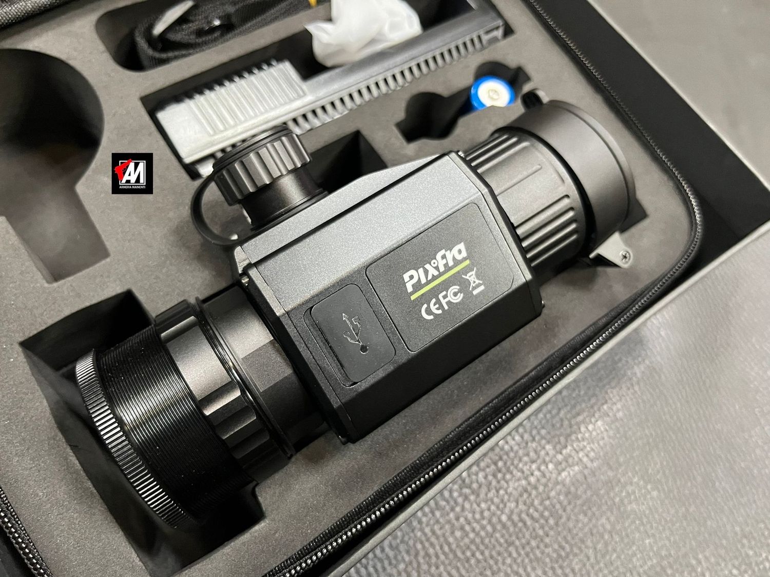 USATO:PIXFRA Visore Monoculare Termico C435F - CLIP ON COME NUOVO