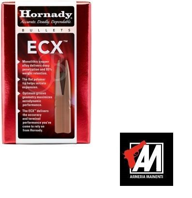 HORNADY PALLE ECX 30CAL .308" 165GR -304714 CF. 50 PZ