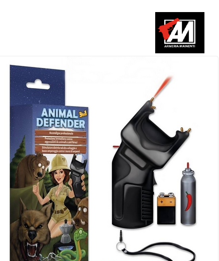 ANIMAL DEFENDER DISSUASORE ELETTRICO + SPRAY solo da parte di animali #sicurezzaCANI